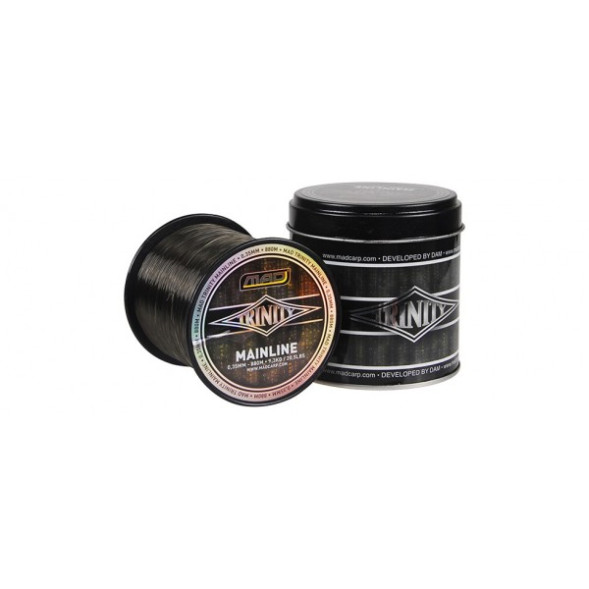 Волосінь D.A.M. MAD Trinity Mainline 1260m 0,30mm 7,01kg