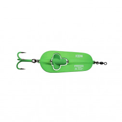 Блешня-колебалка DAM MADCAT A-Static Rattlin Spoon 110gr (green)