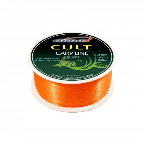 Леска Climax CULT Carp Line Z-Sport Orange 0.22 mm (4,4 kg) 1300m
