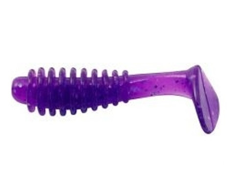 Съедобный силикон Reins BUBBLING SHAD 2" 567 Lilac Silver&amp;Blue Flake 12шт (5см)