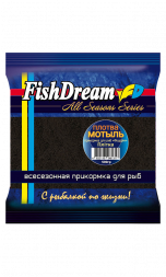 Прикормка FishDream Плотва Мотиль 0,5кг