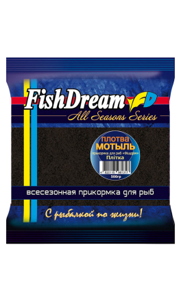 Прикормка FishDream Плотва Мотыль 0,5кг