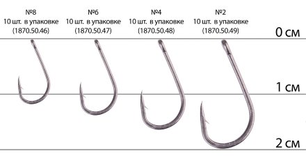 Крючок Select Carp Wide Gape №8