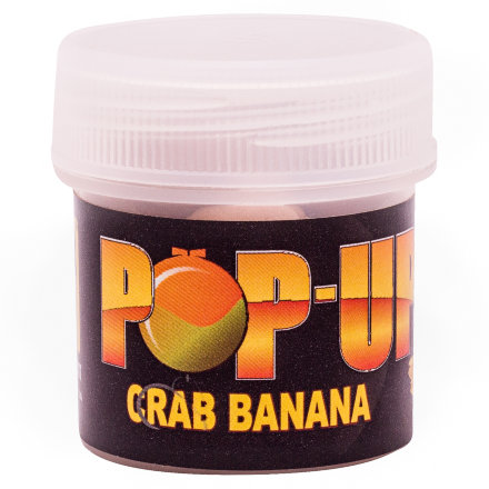 Бойлы CC Baits Pop-Ups Crab Banana 10мм