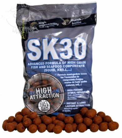 Бойлы Starbaits SK30 14mm 1kg