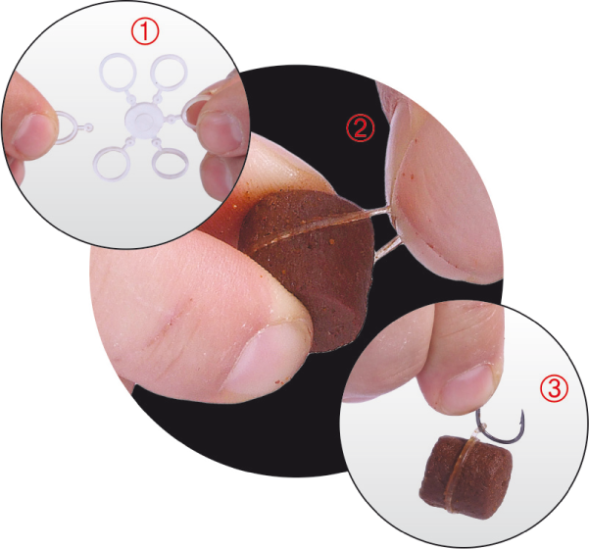 Силиконовые кольца для пеллетса Carp Zoom Bait Band large