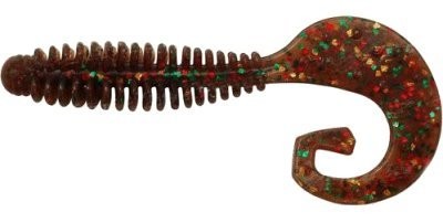 Съедобный силикон Reins G TAIL GRUB 3" U003 UV Sculpin (ультрафиолет) 12 шт (6,5см)