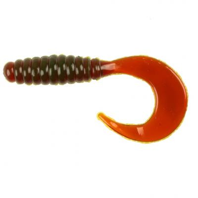 Твистер Manns 100мм моторное масло-хамелеон