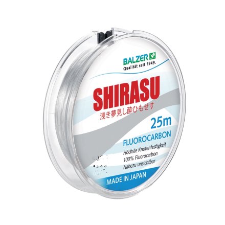 Волосінь Balzer Shirasu Fluorocarbon 0.18mm 2,90 kg 25m