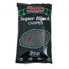 Прикормка Sensas 3000 Super карп черный 1кг