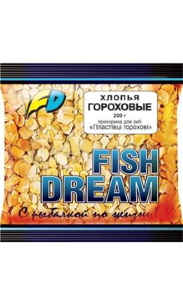 Добавка Fish Dream Гороховые хлопья 200гр.