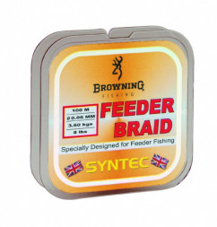 Шнур Browning Feeder Braid 125м 0,10мм-4,6 кг