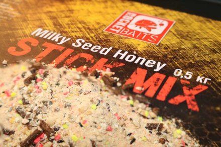 Смесь для ПВА пакетов Rocket Baits Stick Milki Seed Honey 0.5kg