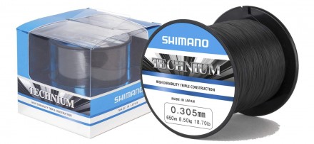 Волосінь Shimano Technium Line 0,30mm 9,80kg 1100m