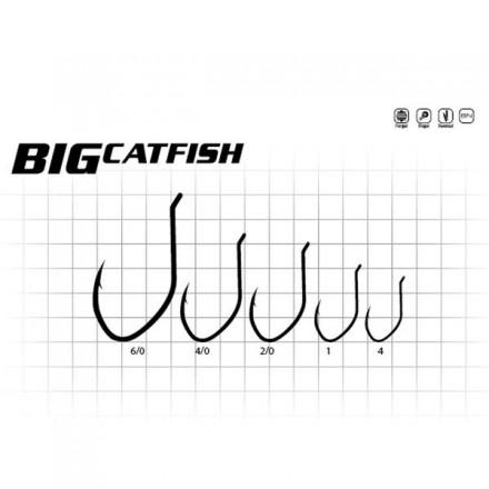 Гачок Fishing ROI Big Catfish №4/0 (вушко) 4шт.