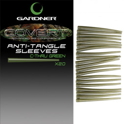 Конусная трубочка Gardner Covert Anti-Tangle Sleeves C-Thru Green