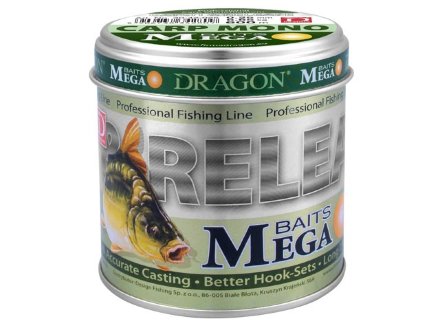 Леска Dragon Mega Baits Carp Mono 600m 0.25mm 6.70kg