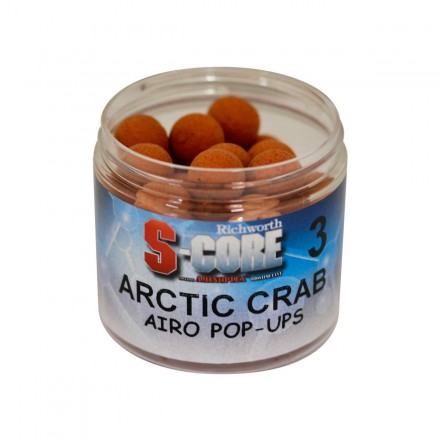 Бойлы Richworth S-Core 3 Arctic Crab Pop Ups 15mm