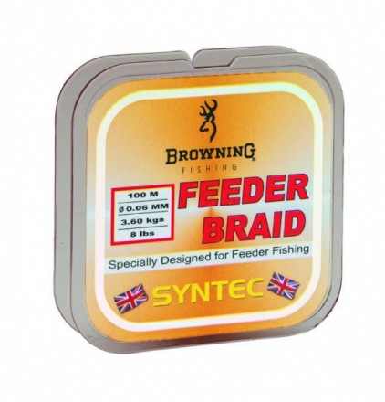 Шнур Browning Feeder Braid 125м 0,14мм-6,8кг
