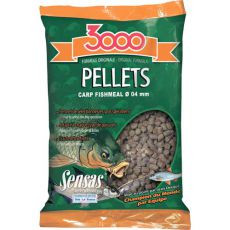 Пелетс Sensas 3000 Pellet Carp Fishmeal рибне борошно 700гр 6мм