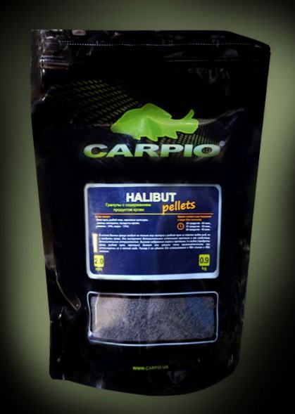Пеллетс Carpio Halibut 14 мм 900 гр