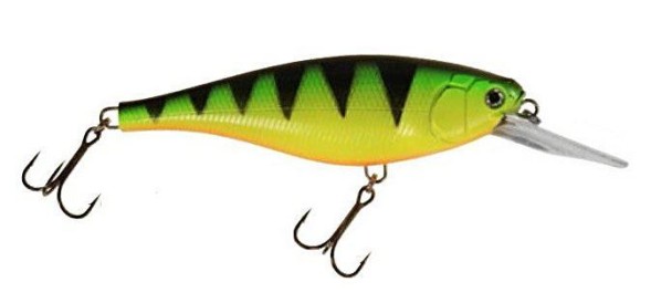 Воблер D.A.M. Effzett Highback 100мм 20гр (firetiger) FL