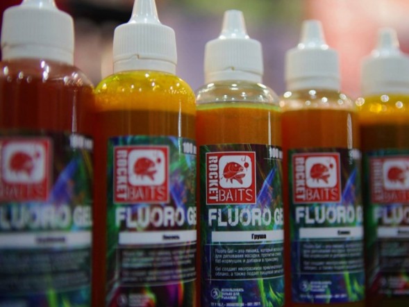 Аттрактант Rocket Baits Fluoro Gel Лосось 100ml