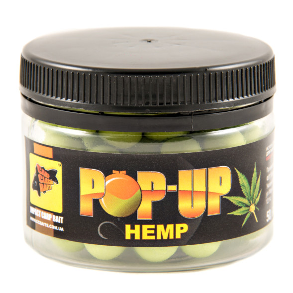 Бойл CC Baits Pop-Ups Hemp 10мм