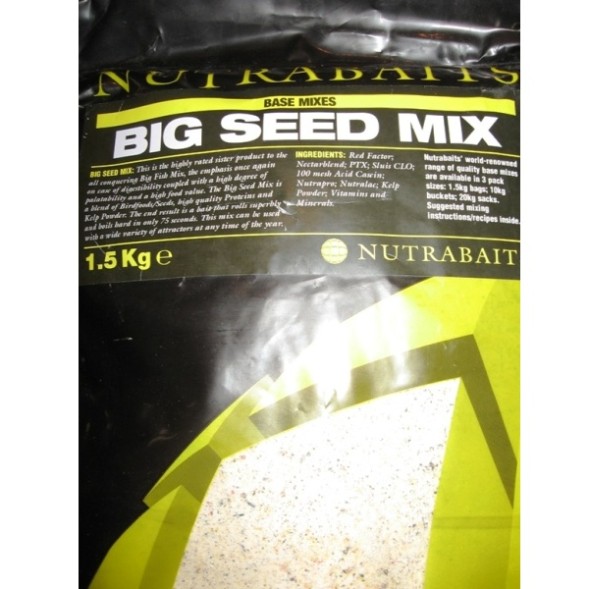Базовая смесь Nutrabaits The Seed Fish Mix 1,5кг