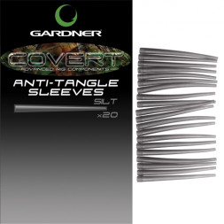 Конусная трубочка Gardner Covert Anti-Tangle Sleeves C-Thru Black/Silt