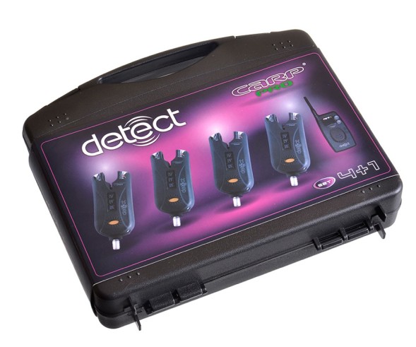 Набор электронных сигнализаторов поклевки Carp Pro Detect 9V 4+1