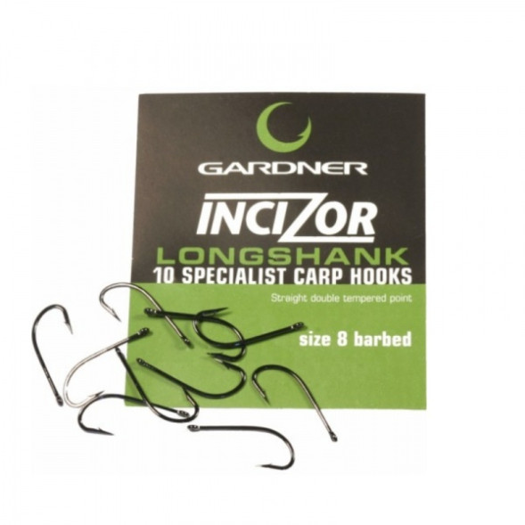 Крючок Gardner Long Shank Incizors #6 (10шт)