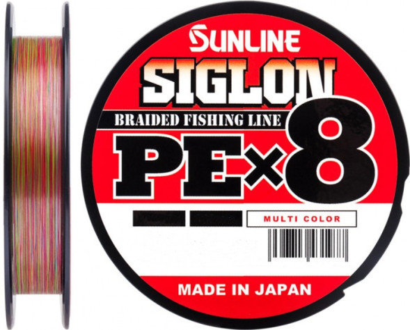 Шнур Sunline Siglon PE х8 150m (мульти.) #2.5/0.270mm 40lb/18.5kg