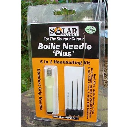 Набір інструментів Solar Boilie Needle Yellow (5 в 1)