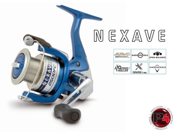 Катушка Shimano Nexave 4000 FC