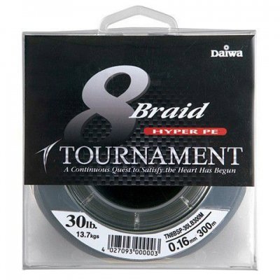 Шнур Daiwa Tournament 8xBraid 0,18mm Dark Green