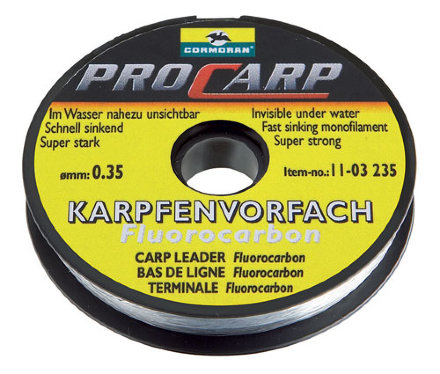 Поводковый материал Cormoran Pro-Carp Fluorocarbon 0,35 mm 7,9kg