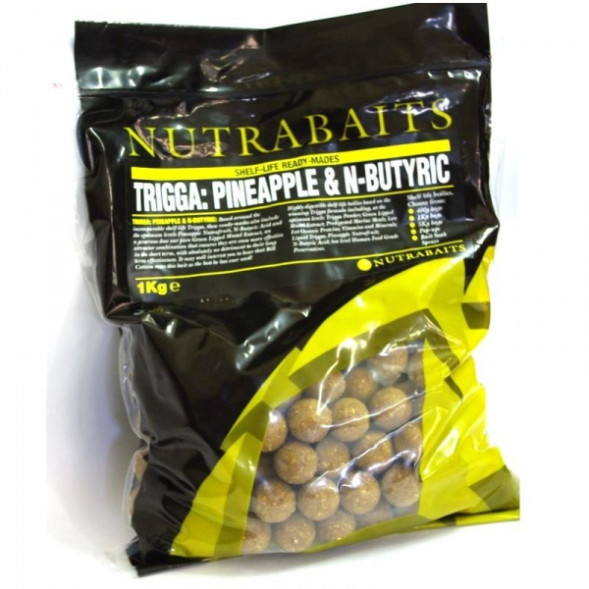 Бойл Nutrabaits Trigga Pineapple &amp; N-butyric 15мм 5кг