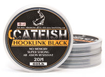 Поводочный материал Bratfishing Aborigen Catfish Black 20m 60lb