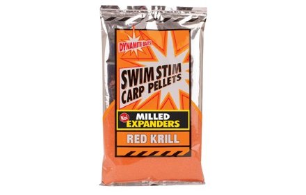 Прикормка Dynamite Swim Stim Milled Expanders Red Krill 750g