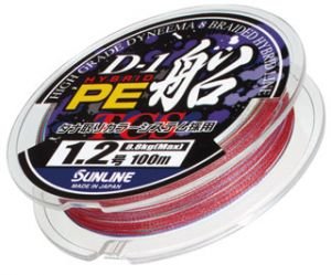 Шнур Sunline D-1 Hybrid Pe Fune 150m #0.8/0.148mm 12Lb/5.6kg