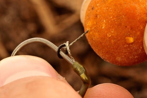 Поводок карповый Korda N-Trap DF Rig Size 6 Wide Gape 30lb