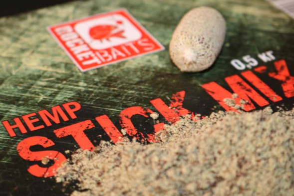 Смесь для ПВА пакетов Rocket Baits Stick Mix Hemp 0.5kg
