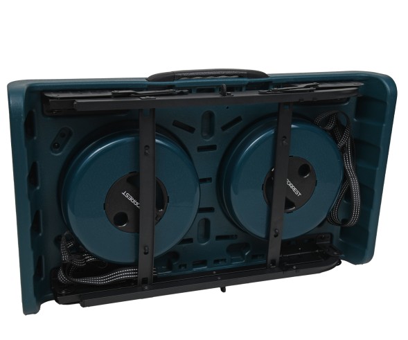 Стол с двумя стульями Forrest Camper Set x 2 LED Compact Series Green