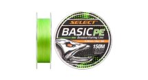 Шнур Select Basic PE 150m  0.10mm 10LB/4.8kg (салат.)