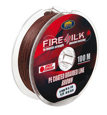 Шнур Lineaeffe Fire Silk PE Coated 100m 0,18mm 12,95kg