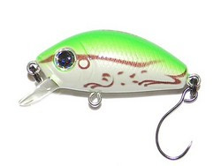 Воблер YO-ZURI 955F L-Minnow single hook 33мм AMG