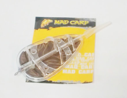 Кормушка Mad Carp Inline Flat Method Feeder XL​ Camo 35g