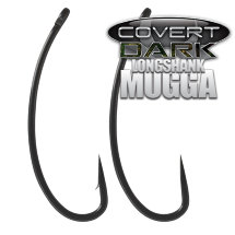 Крючок Gardner Covert Dark Long Shank Mugga Hooks #4 (10шт)