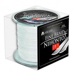 Шнур Mikado Nihonto Fine Braid 300м 0,45мм 37,40кг white